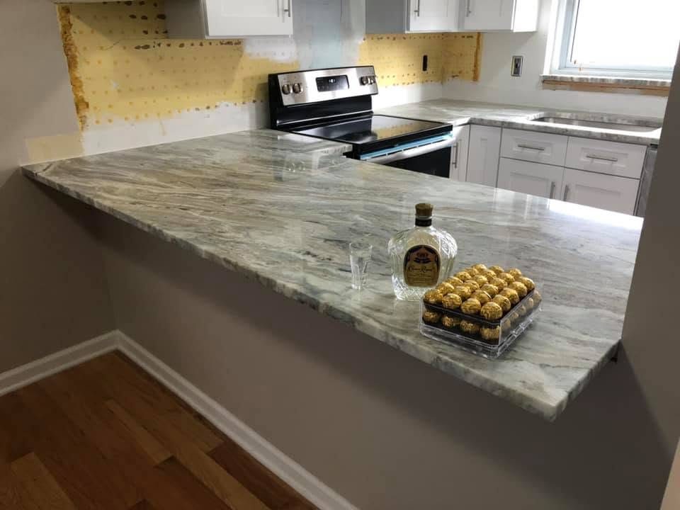 Fantasy brown granite peninsula